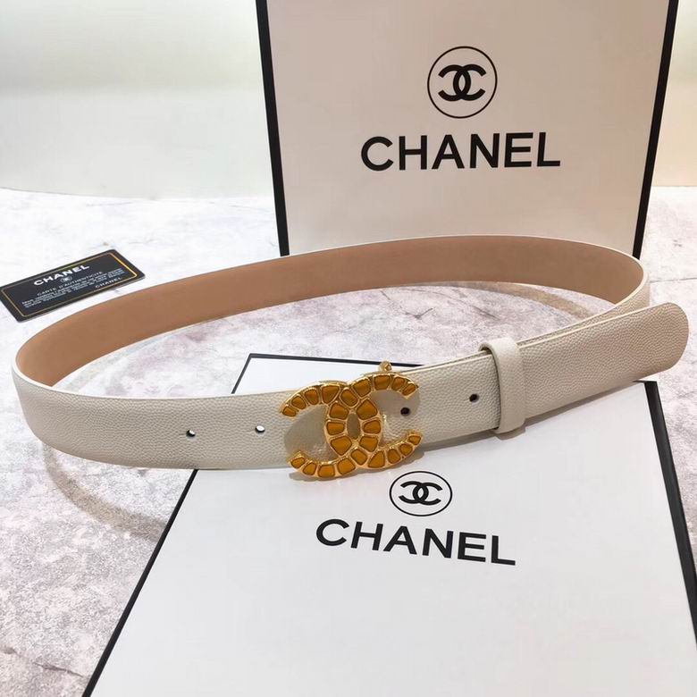 Chanel Belt 30mmX95-110cm 7D39